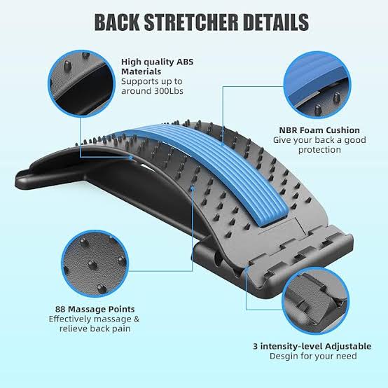 UrbanVital™ Multi-Level Back Stretcher for Pain Relief