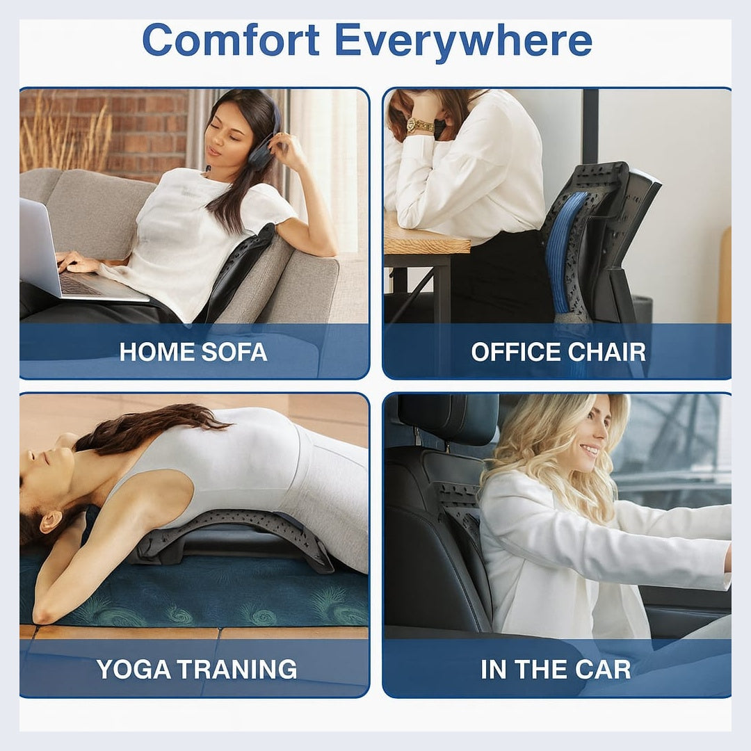 UrbanVital™ Multi-Level Back Stretcher for Pain Relief
