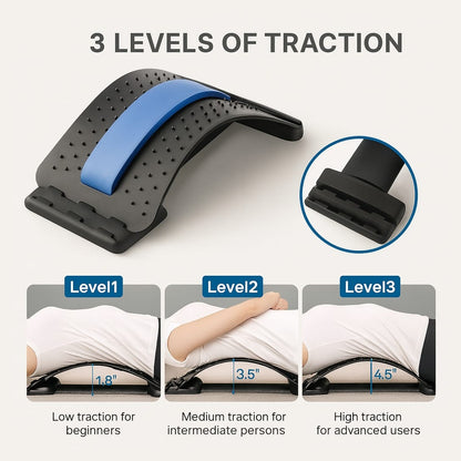 UrbanVital™ Multi-Level Back Stretcher for Pain Relief