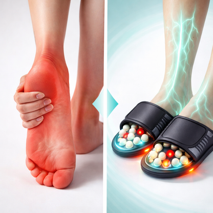 UrbanVital FootFlow™ Reflexology Therapy Slippers
